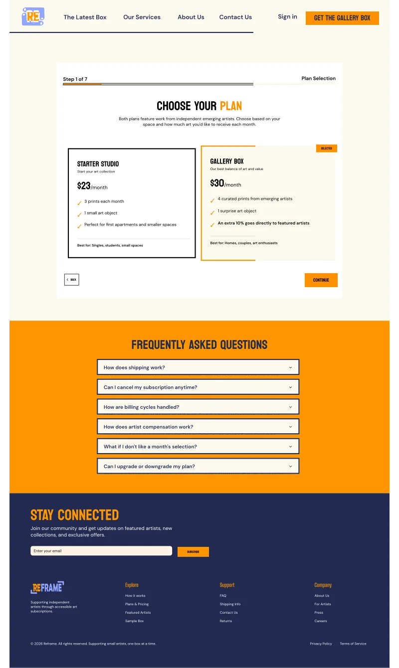 Onboarding step 3
