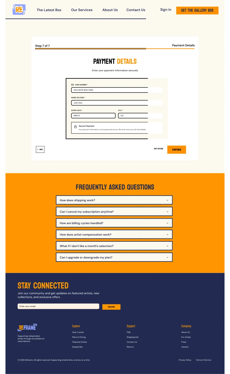 Onboarding step 8